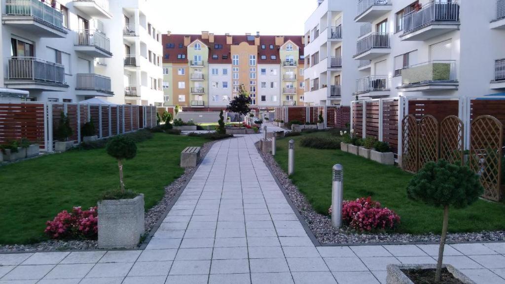 Swinoujscie Platan Patio 2- Berry Apartments Екстер'єр фото
